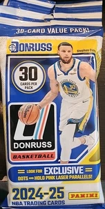 Paquete de grasa de violonchelo valor enorme de baloncesto Panini Donruss 2024-25 (30 tarjetas) - Imagen 1 de 2