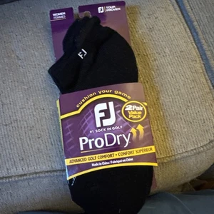 Paquete de 2 calcetines de golf FootJoy Pro Dry talla 6-9 - Imagen 1 de 2