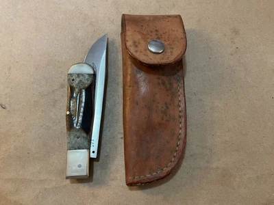 1982 PARKER & SON Pocket Knife K-419 YEAR OF THE EAGLE Missing Safty Latch - Image 1 of 4