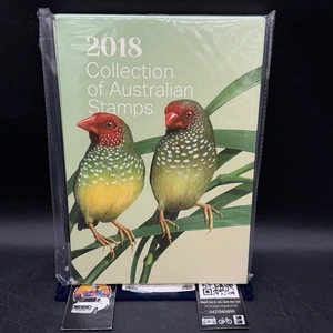 2018 Collection of Australia Post Year Book Stamp Album Mint Condition - Foto 1 di 2