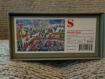 Stumpcraft wooden jigsaw puzzle, Another Goal by Katerina Mertikas - Image 1 of 2