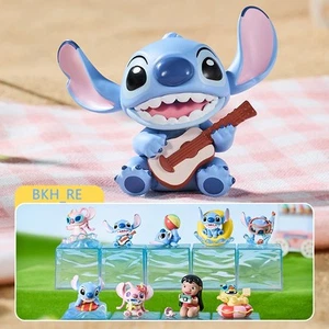 MINISO Stitch Summer Party Series Confirmed Blind Box PVC Figure Art Toys Gifts - Picture 1 of 46