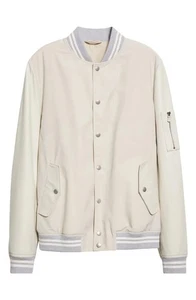 Chaqueta de bombardero impermeable ELEVENTY Platinum Mixed Media, talla 42 (52 IT) - $1,695 - Imagen 1 de 17