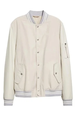 Chaqueta de bombardero impermeable ELEVENTY Platinum Mixed Media, talla 36 (46 IT) - $1,695 Foto 1 de 4