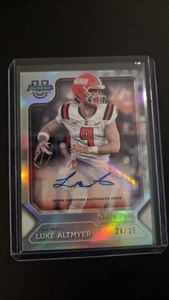 /25 Luke Altmyer Auto Refractor 2025 Bowman U Chrome NSCC National SP Illinois - Picture 1 of 3