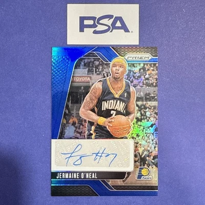 Prizm Jermaine O'Neal 2024-25 azul automático/49 #SIG-JON Foto 1 de 2