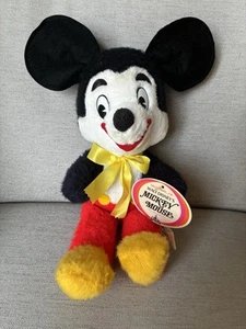 Vintage Mickey Mouse Plush California Stuffed Toys Co Walt Disney World 1974 - Picture 1 of 8