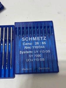 Aghi per macchina da cucire industriale Schmetz UY 113 GS numero 60 - Foto 1 di 2