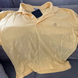 Brooks Brothers Polo Uomo Original Fit Performance Giallo Casual Medium - Foto 1 di 5