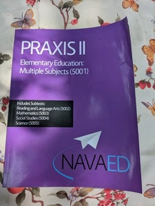 Praxis II Elementary Education Multiple Subjects 5001 Jasper 5002 5003 5004 5005 - Picture 1 of 15