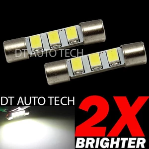 10X High Power 5630 LED Bulbs Sun Visor Vanity Mirror Light Fuse Shape 6641 29mm - Picture 1 of 3