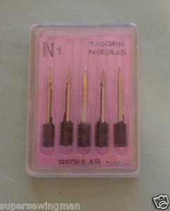 5 PCS. STANDARD REPLACEMENT NEEDLES FOR ARROW CLOTHING TAGGING GUNS PLASTIC TIPS - Picture 1 of 1