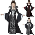 Mittelalterliche Vampir Hexe Kinder Mädchen Partykleid Cosplay Kostüme Vampirin¿