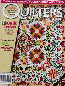 Quilters Newsletter Magazine April May 2010 - Picture 1 of 4