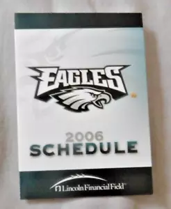 Philadelphia Eagles 2006 NFL Programma tascabile ufficiale - EX - Foto 1 di 1