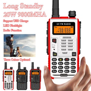 Walkie Talkies portátiles de dos vías BF X5 PLUS recargables para el trabajo - Imagen 1 de 14