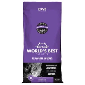 World's Best Original Series Lavender Scented Multi Corn Cat