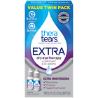 Thera Tears Extra Dry Eye Therapy Twin Pack, Two 15ml Bottles, NEW - DAMAGED BOX