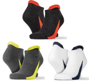 3 Pack of Trainer Socks WHITE BLACK or GREY Low Cut Unisex Sports Socks - Picture 1 of 4