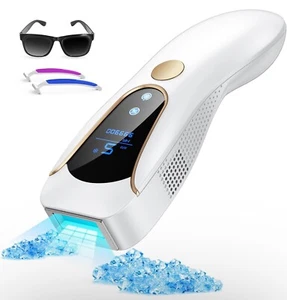 IPL Devices Ice Hair Removal HR/SC/RA Functions 999 900 Light Pulses 9 Levels  - Bild 1 von 8
