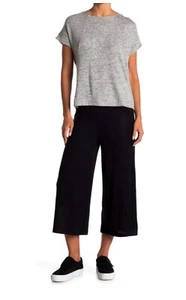 Women Wide Leg Crop Pants Yoga Capris Crop Leggings Pants Casual Crop Pants - Picture 1 of 10