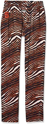 Zubaz Syracuse Orange Mens Medium or Large Screened Logo Striped Pants C1 2116 Cover