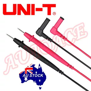 UNI-T UT-L20 Multimeter test extention lead probe 1000V 10A standard Banana Plug - Foto 1 di 3