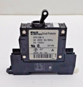 Fuji Electric Circuit Protector CP31EM/5  #4985 - Picture 1 of 6
