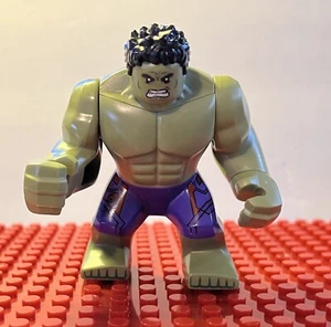 Marvel Lego Minifigure #Sh0173 The Hulk - Picture 1 of 3