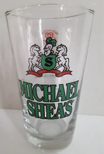 Michael Sheas Beer Glass Anchor Hocking 5 3/4" tall - Picture 1 of 8