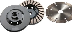 5" Diamond Grinding cup cutting blade stone concrete brick cement travertine cut - Picture 1 of 5