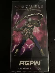 Soul Calibur VI Pin Figure Figurine Ivy Valentine Gamestop Exclusive FiGPiN 52 - Picture 1 of 2