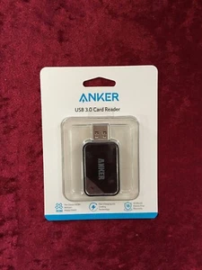 Anker USB 3.0 SD / TF card reader SDXC SD MMC RSMMC SDHC MicroSD MiniSD - Picture 1 of 9