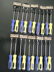 Lot 0f 10 NEW Screwdriver Sets, 2pc, 1 Phillips 1 Slotted, 20 screwdrivers total - Picture 1 of 4