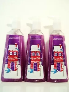Bath Body Works SUGAR PLUM DREAM Deep Cleansing Hand Soap, NEW x 3 - Picture 1 of 1