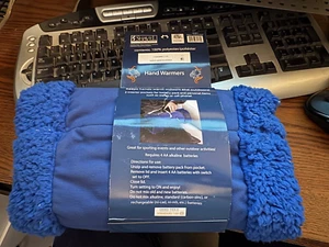 Hand Warmer Battery Operated New Blue - Picture 1 of 4