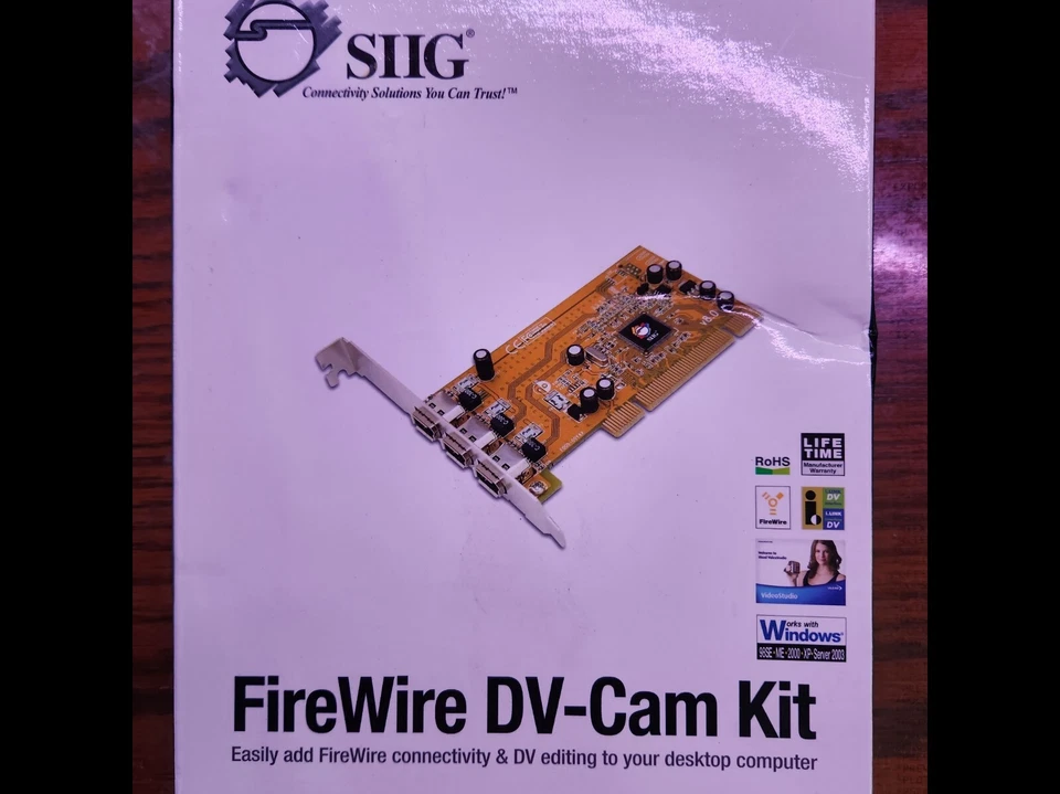 SIIG Firewire card - PCI bus **NEW** - Image 1 of 4