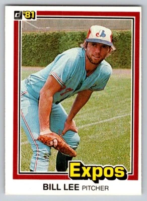 1981 Donruss - #211 Bill Lee - Image 1 of 2