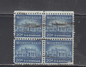 USA 1954-68 / USED - SCOTT # 1047 BLOCK 4 - Picture 1 of 1