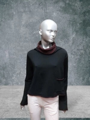 Sarah Pacini 意大利羊毛混纺针织毛衣均码意大利制造 — 第 1/4 张图片