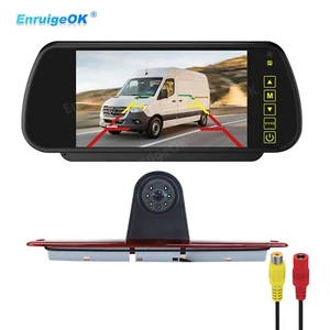 Brake Light Rear View Backup Camera For Mercedes Benz Sprinter Van + 7'' Monitor - Picture 1 of 19