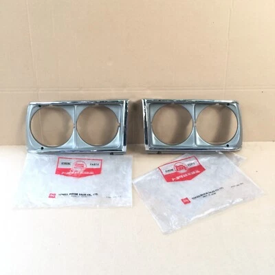 Toyota Corona RT100 RT102 104 105 116 118 119 embellecedor de bisel de faros derecho izquierdo genuino Foto 1 de 4