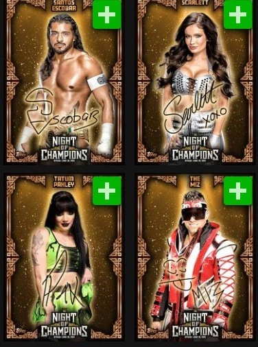 [DIGITAL] Topps Slam - Night of Champions 25 S1 - Bronze Signature - Pick - Image 1 of 1