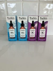 (4) TruSkin Hyaluronsäure HA + Niacinamid B3 Gesichtsseren, je 1 flüssige Unze NEU - Bild 1 von 6