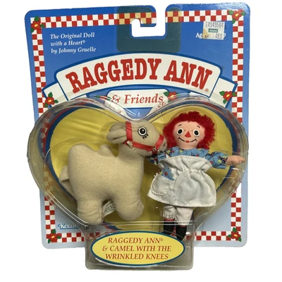 Vintage 90's Kenner Raggedy Ann & Friends Camel With The Wrinkled Knees Toy New - Image 1 of 4