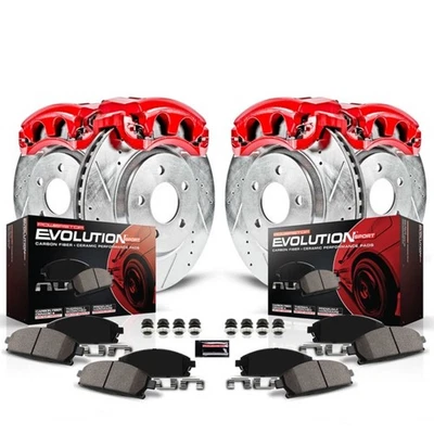 Power Stop Brake Kits For Honda Civic del Sol 1993-1997 Front & Rear Z23 Sport Foto 1 de 4