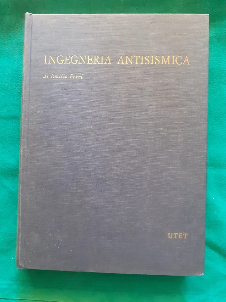 INGEGNERIA ANTISISMICA - PERRI EMILIO - Immagine 1 di 1
