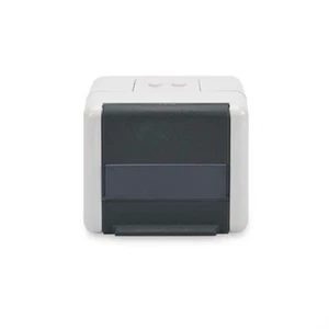 DIGITUS Datenanschlussdose für Keystone Module IP44 Aufputz mit Klappdeckel - Bild 1 von 7