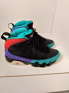 Air Jordan 9 Retro Dream It, Do It BlackMulticolor Leather Suede Men's Size 11 - Picture 1 of 14