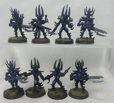 Warhammer 40k Kabalite Warriors Dark Eldar 1998 3rd Edition Plastic Painted GW - Image 1 of 4